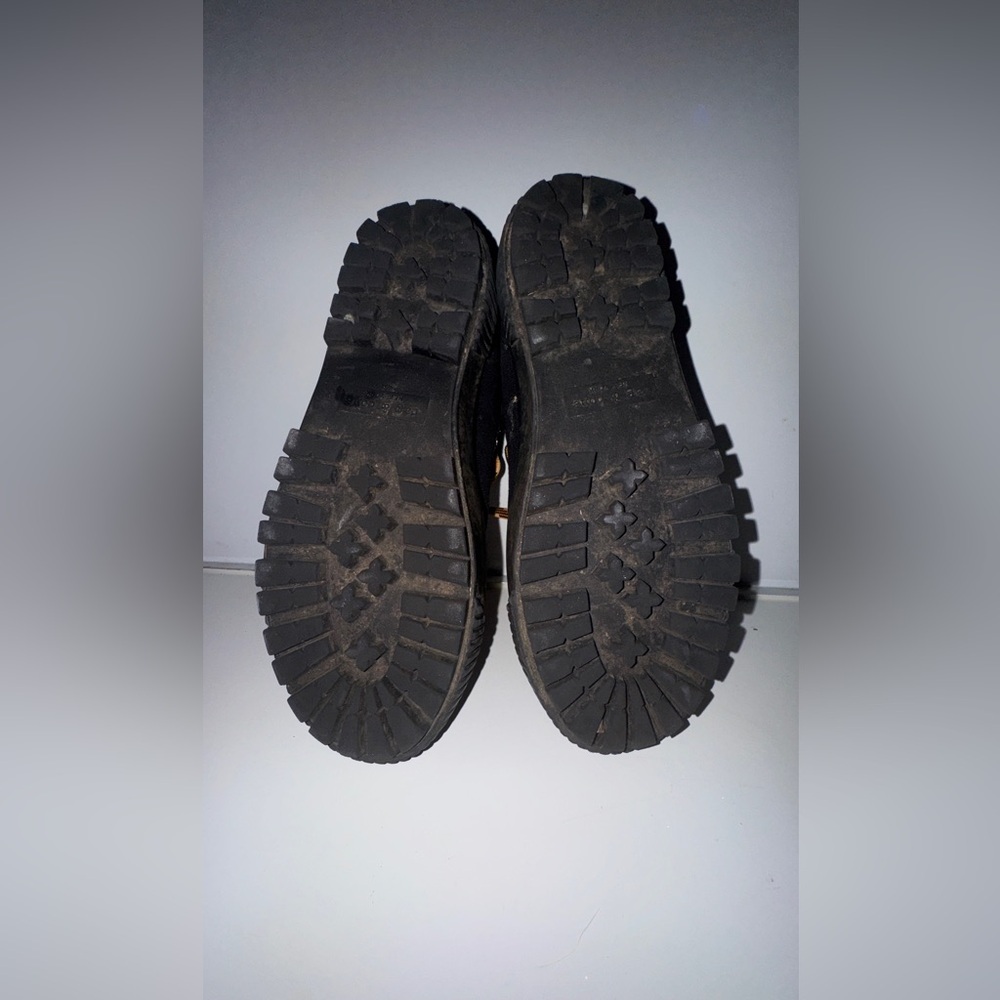 RAG AND BONES ARMY HIKER LOW TOP SNEAKERS BLACK SIZE US 7 WOMENS - Picture 5 of 11